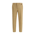 Gucci Beige Cotton Casual Pants