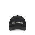 Valentino Garavani Black Cotton Cap (Baseball Hat)