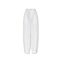 Bottega Veneta White Cotton Casual Pants