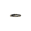 Valentino Garavani Black Calf Leather Bos Taurus Bracelet