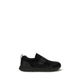 Prada Black Polyester Slip-On Loafers