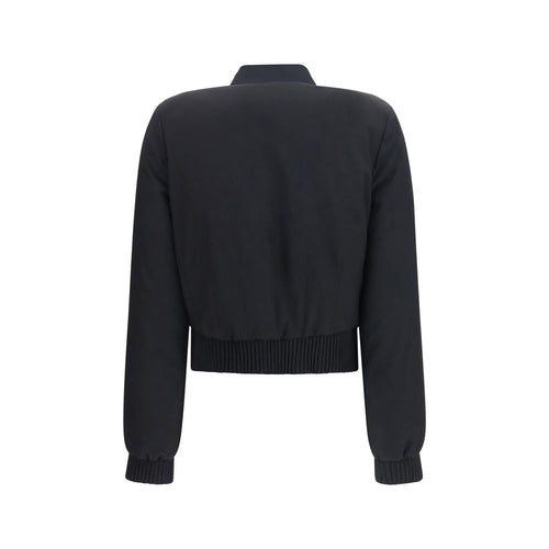 Alexander McQueen Black Polyester Bomber