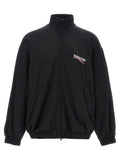 Balenciaga Black Polyamide Sweatshirt