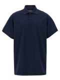 Balenciaga Blue Cotton Polo Shirt