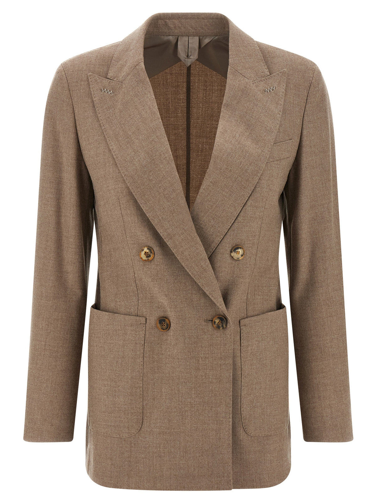 Max Mara Beige Cashmere Blazer