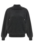 Balenciaga Gray Wool Cardigan