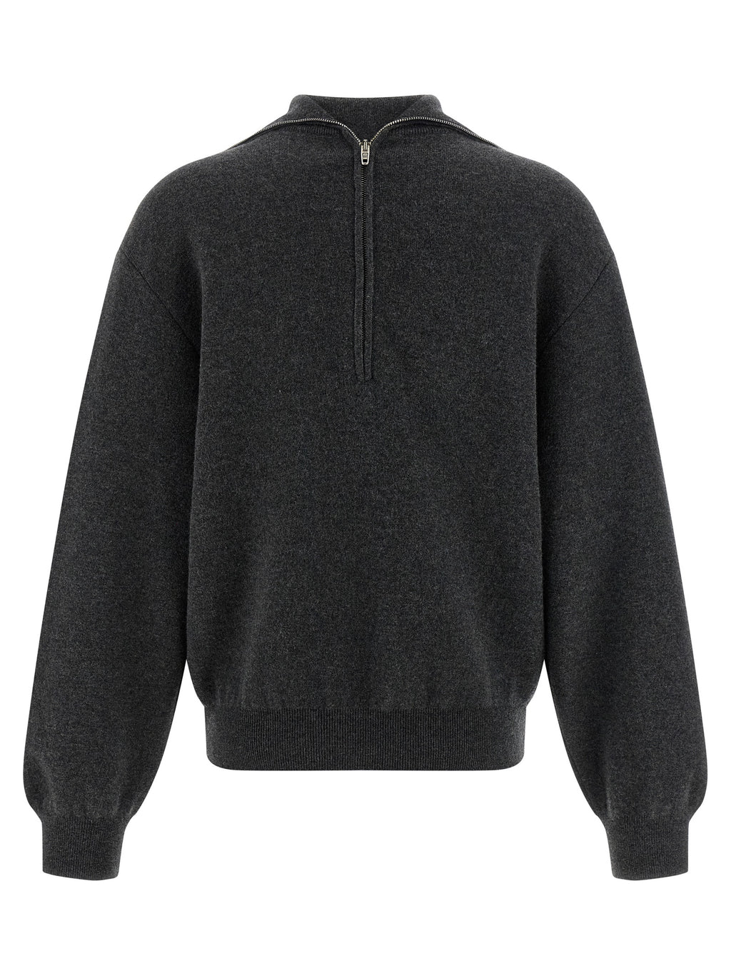 Balenciaga Gray Wool Cardigan