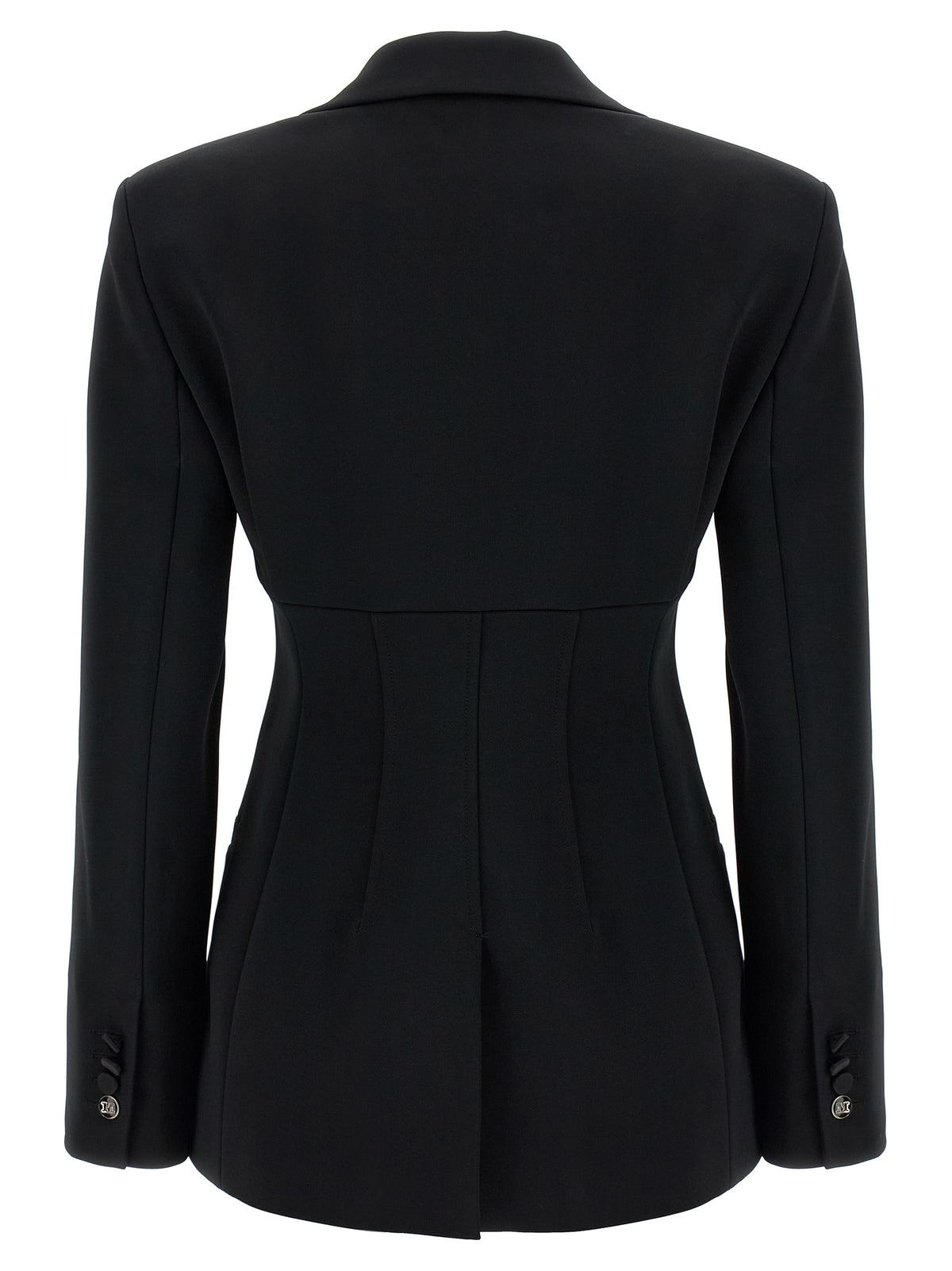 Max Mara Black Viscose Blazer