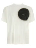 MM6 Maison Margiela White Cotton T-Shirt
