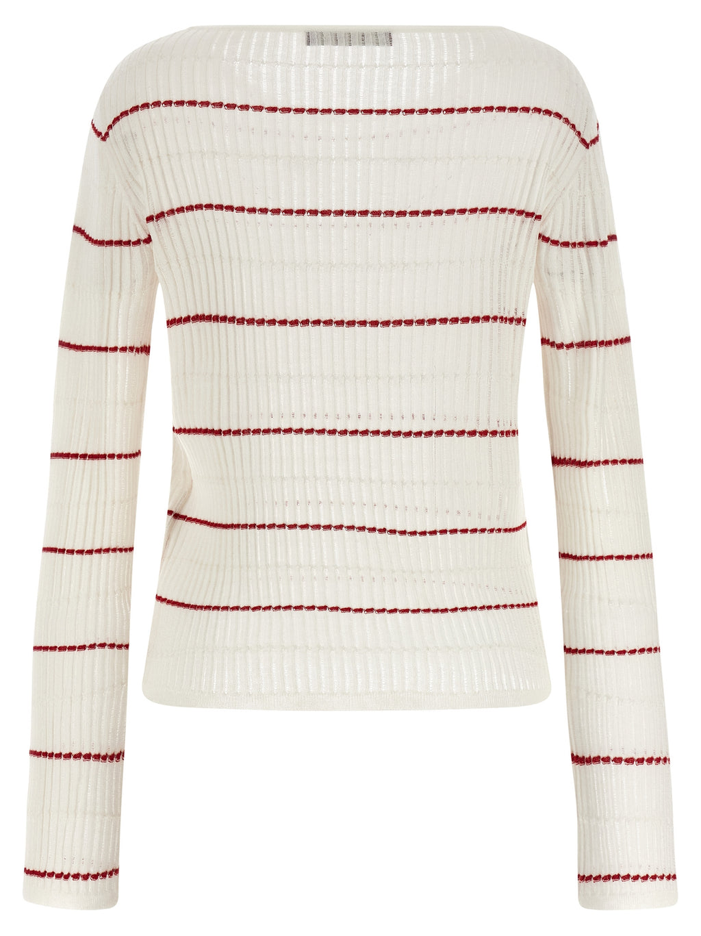 Max Mara White Silk Cardigan