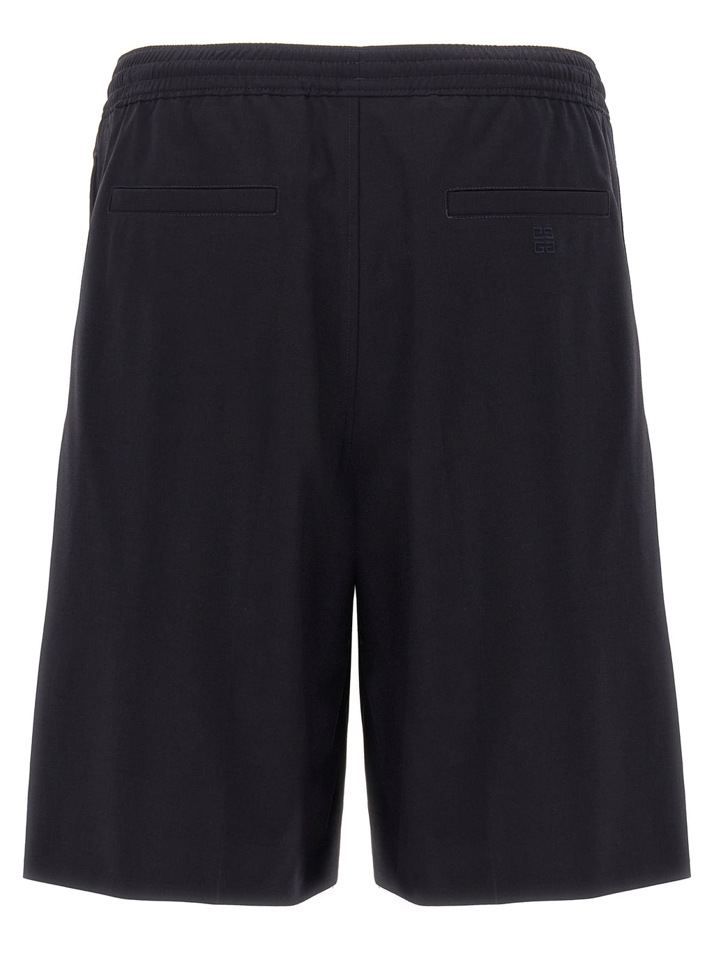 Givenchy Blue Elastane Bermuda Shorts