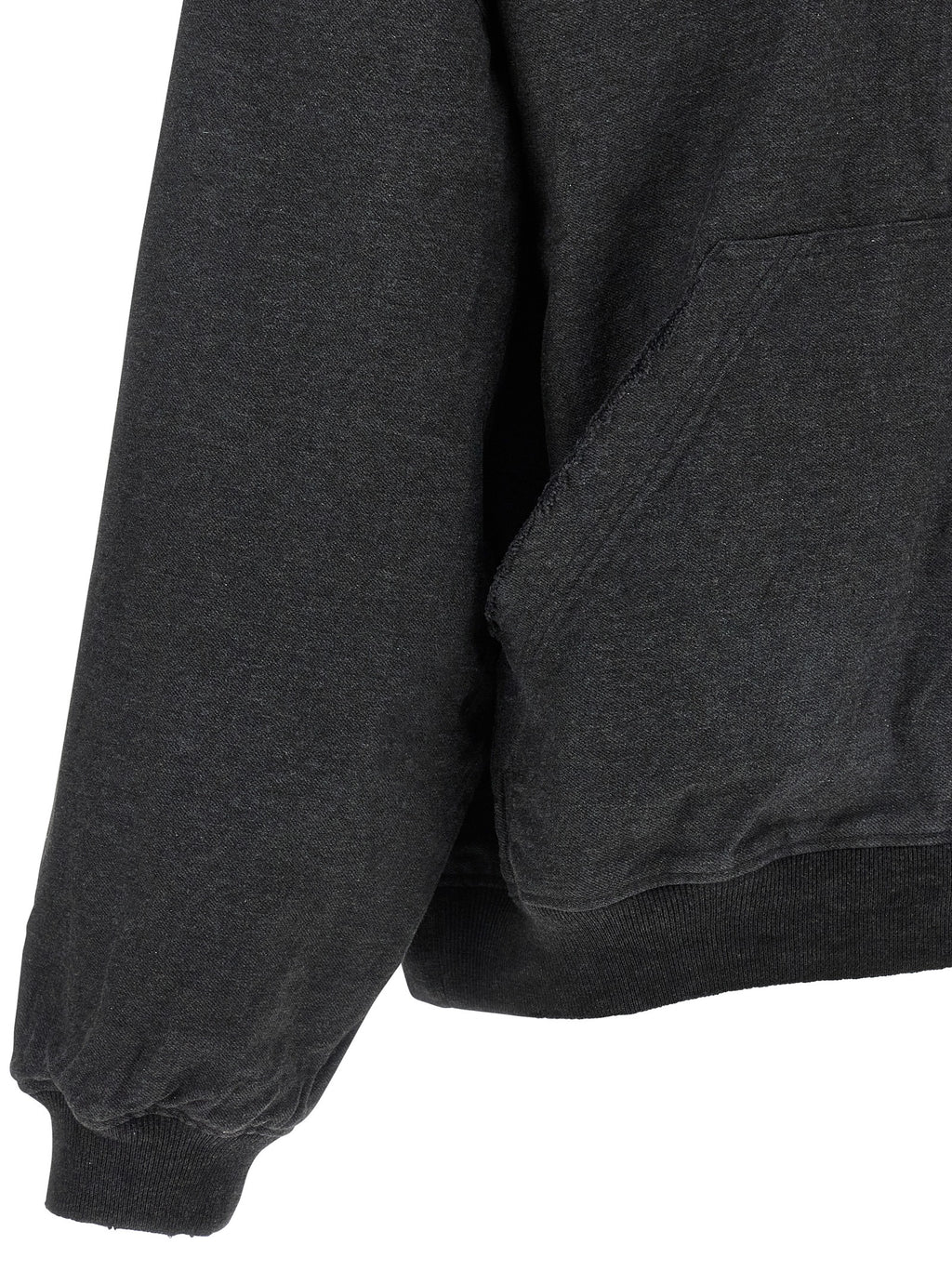 Balenciaga Gray Cotton Sweatshirt