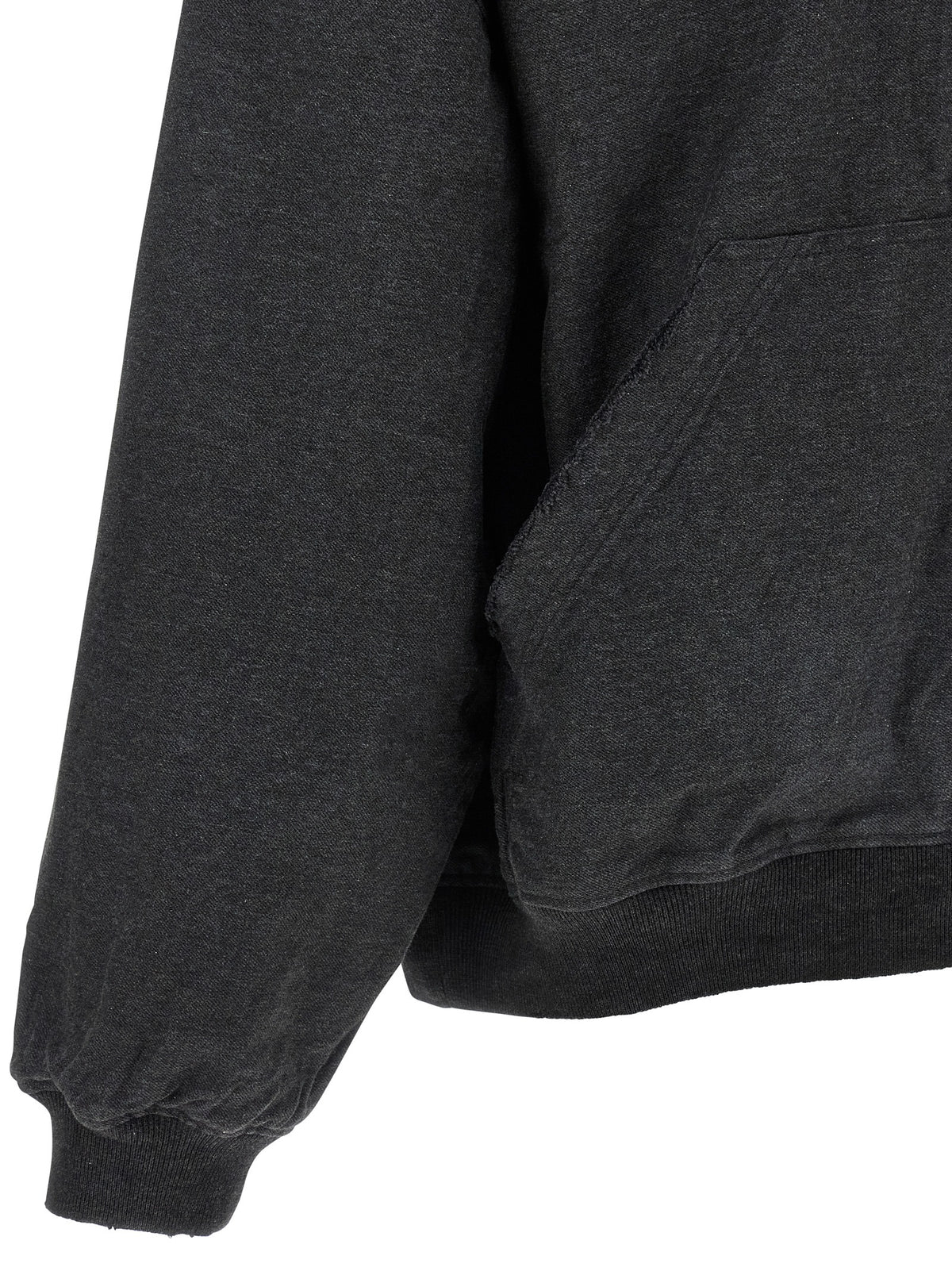 Balenciaga Gray Cotton Sweatshirt