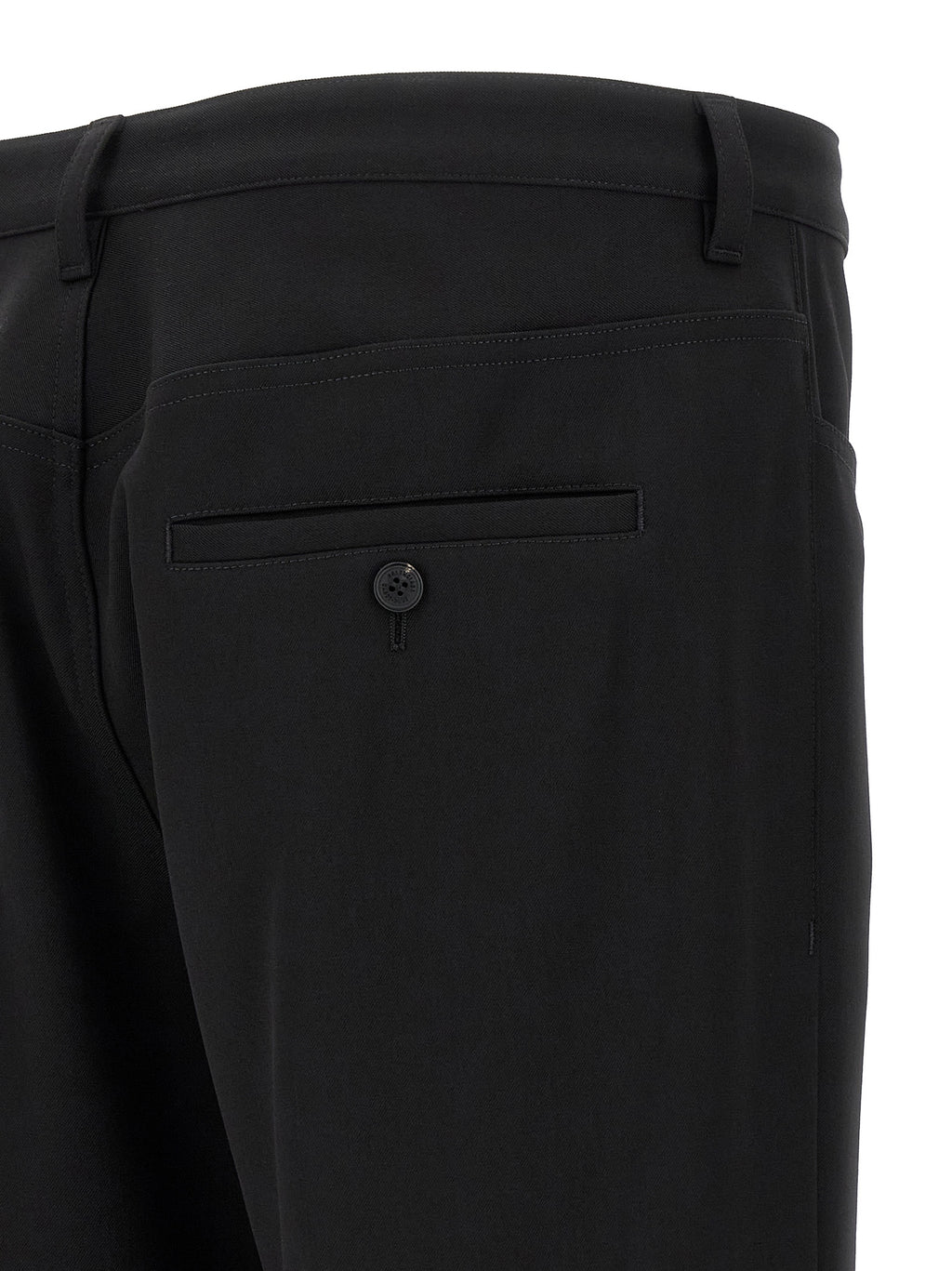 Balenciaga Black Wool Dress Pants