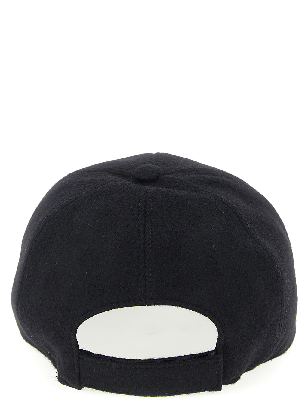 Fendi Black Wool Cap (Baseball Hat)