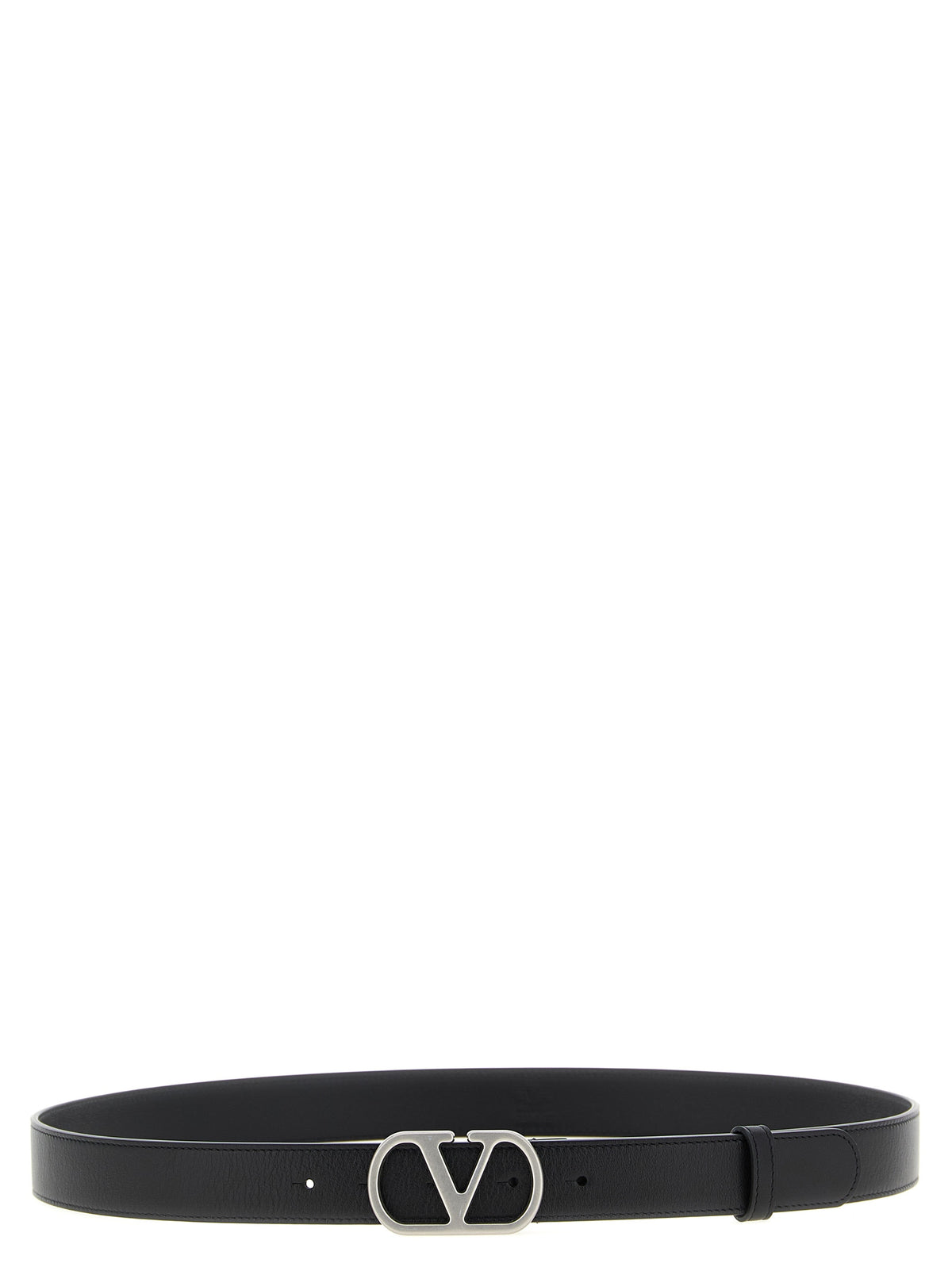 Valentino Garavani Black Calfskin Regular Belt