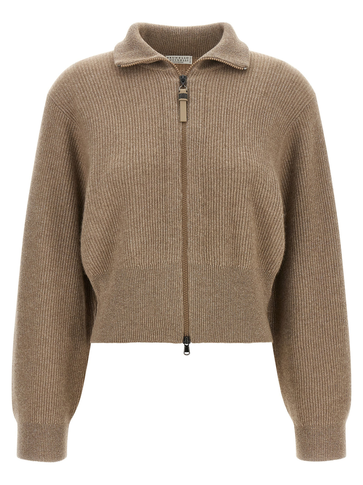 Brunello Cucinelli Brown Cashmere Cardigan