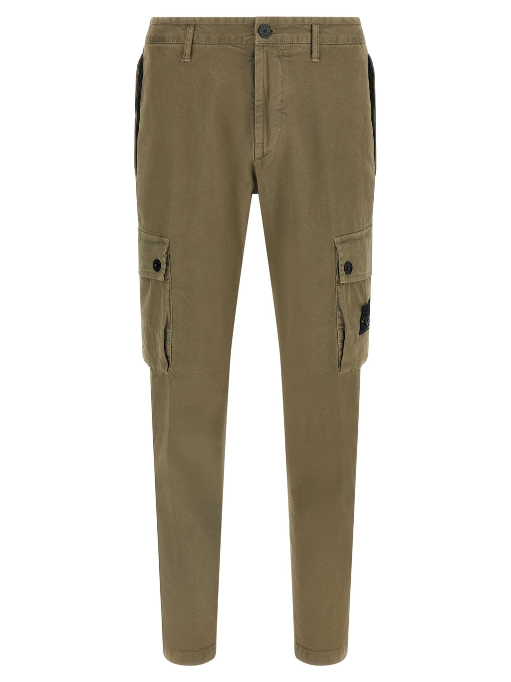 Stone Island Bicolor Cotton Cargo Pants