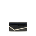 Jimmy Choo Black Calf Leather Bos Taurus Clutch Bag
