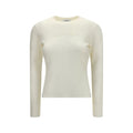 Max Mara White Wool Oves Aries Sweatshirt