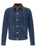 Brunello Cucinelli Blue Cotton Denim Jacket