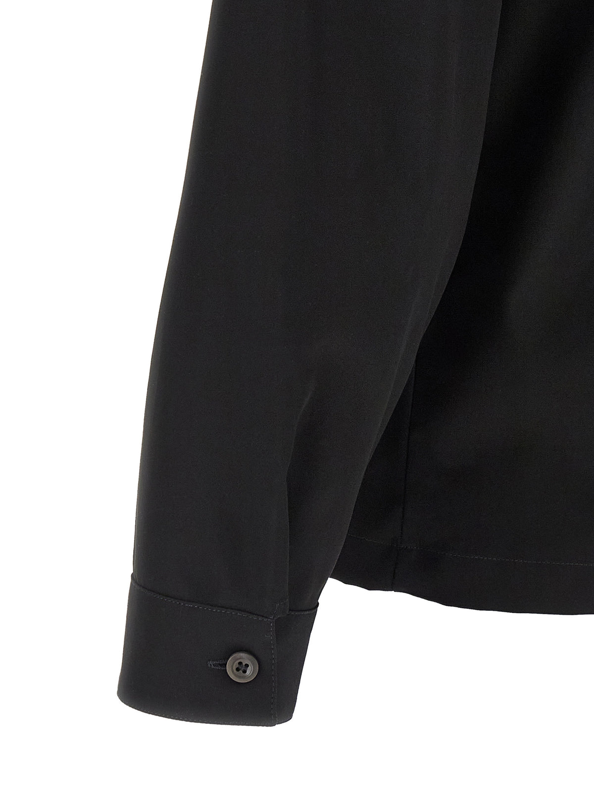 Prada Black Cotton Blouse