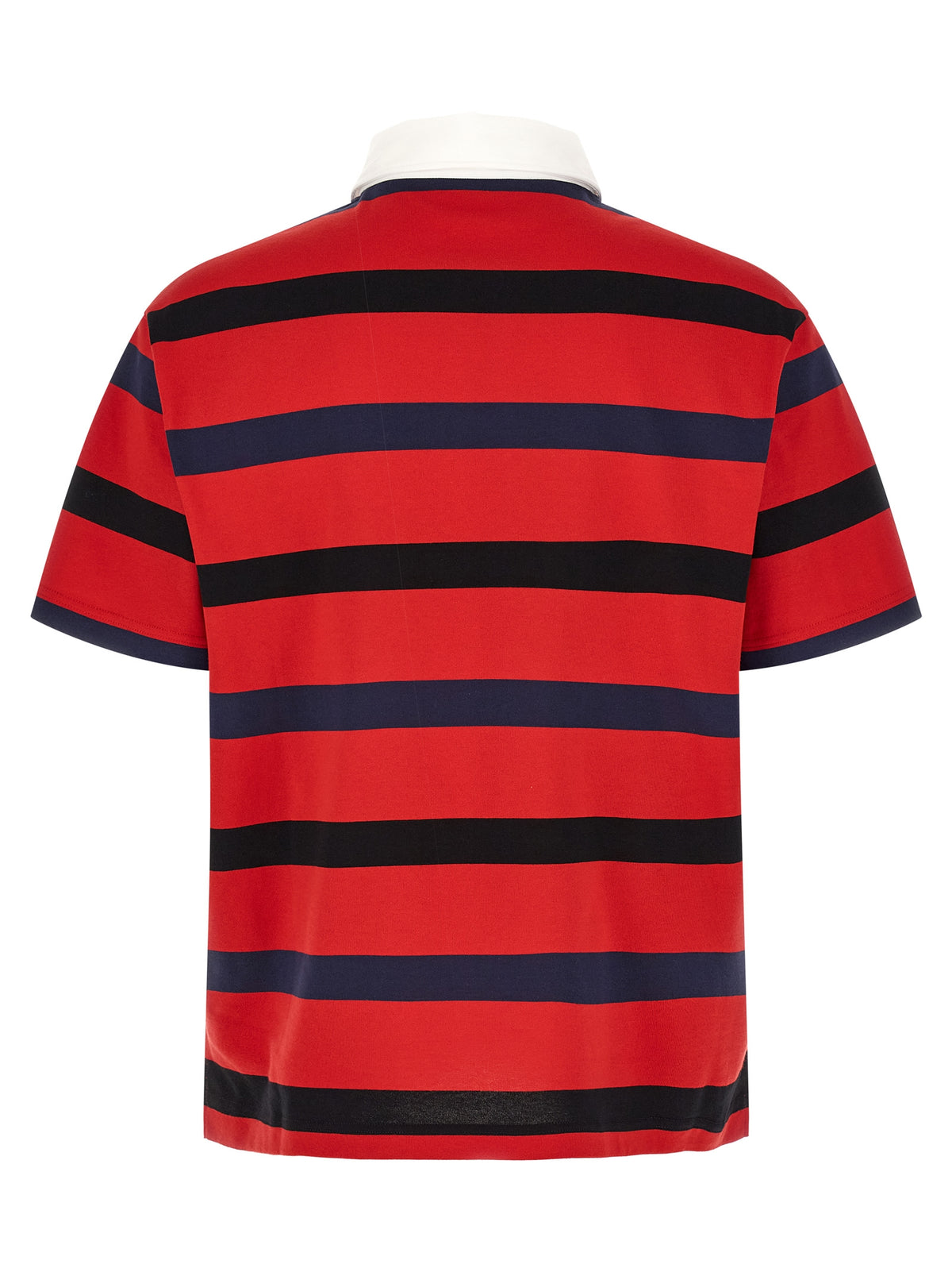 Prada Red Cotton Polo Shirt