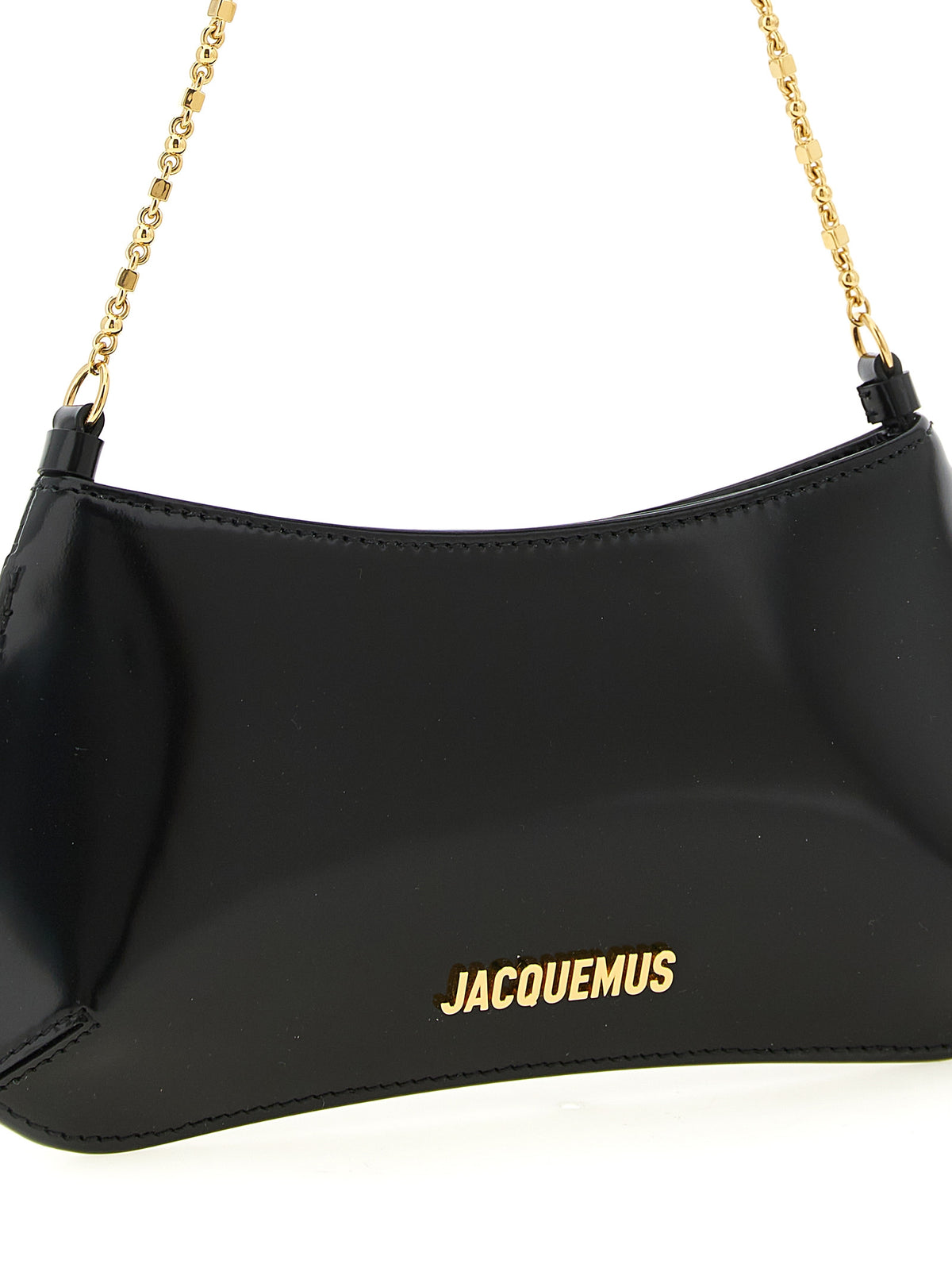 Jacquemus Black Calfskin Shoulder Bag