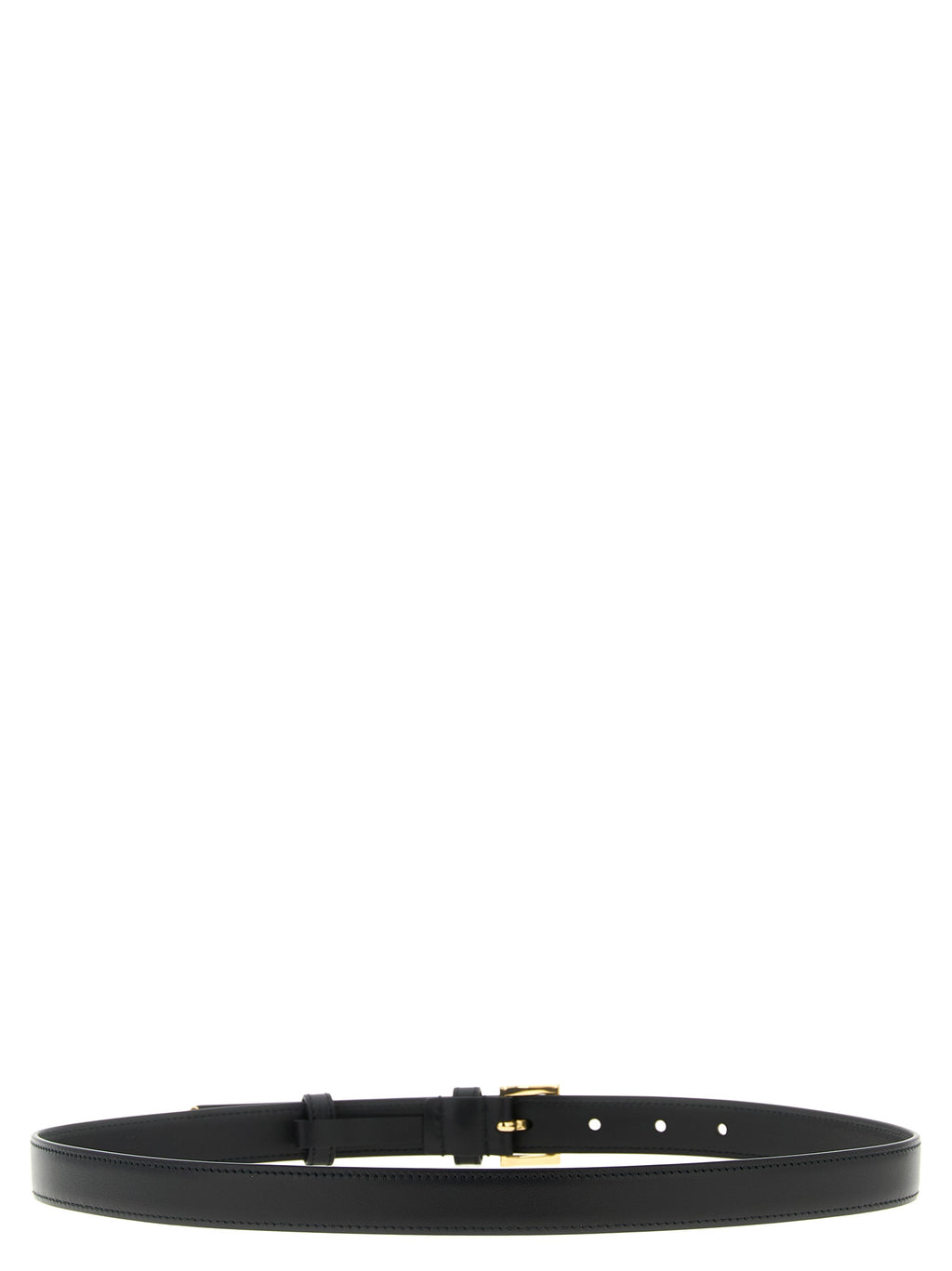 Prada Black Calfskin Regular Belt
