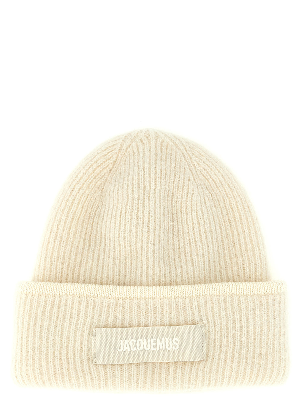 Jacquemus White Wool Beanie