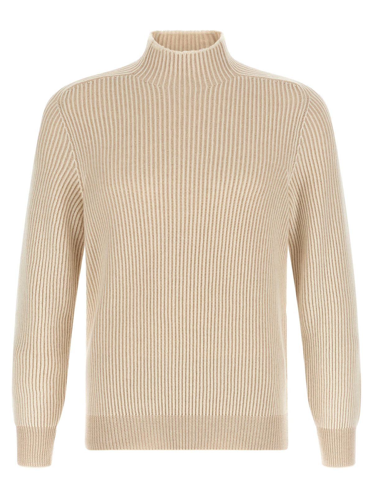 Brunello Cucinelli Beige Cashmere Cardigan