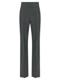 Valentino Garavani Gray Virgin Wool Dress Pants