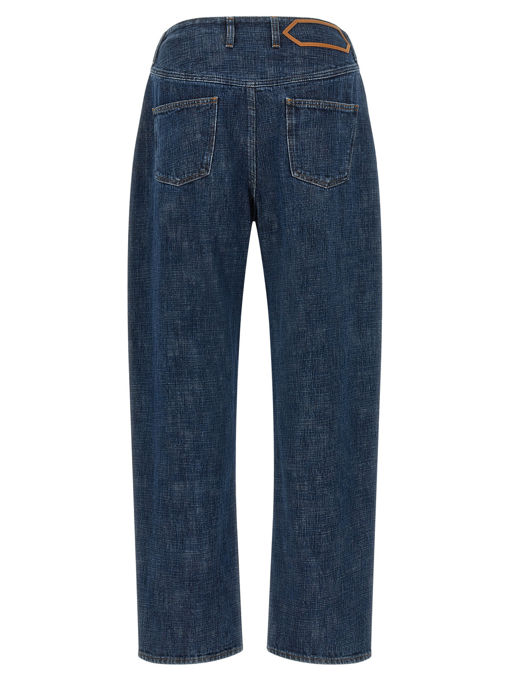 Jacquemus Blue Organic Cotton Relaxed Fit Jeans