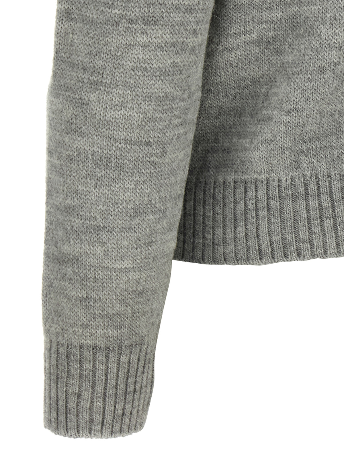 Max Mara Gray Acetate Cardigan