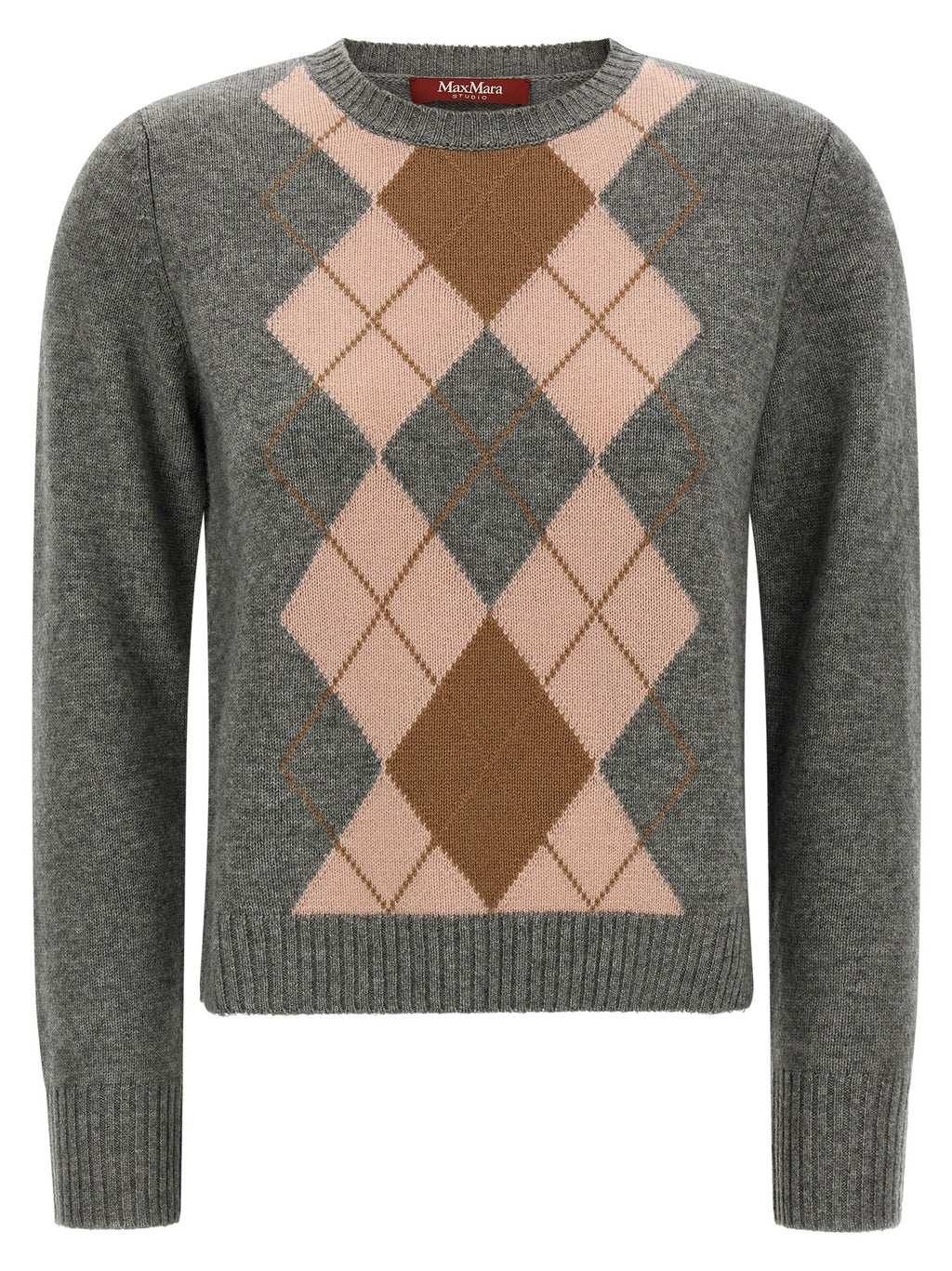 Max Mara Gray Wool Cardigan
