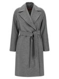 Max Mara Gray Wool Coat