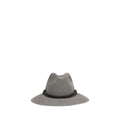 Brunello Cucinelli Gray Eco Fabric Fedora
