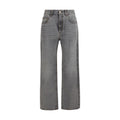 Brunello Cucinelli Gray Cotton Jeans Denim