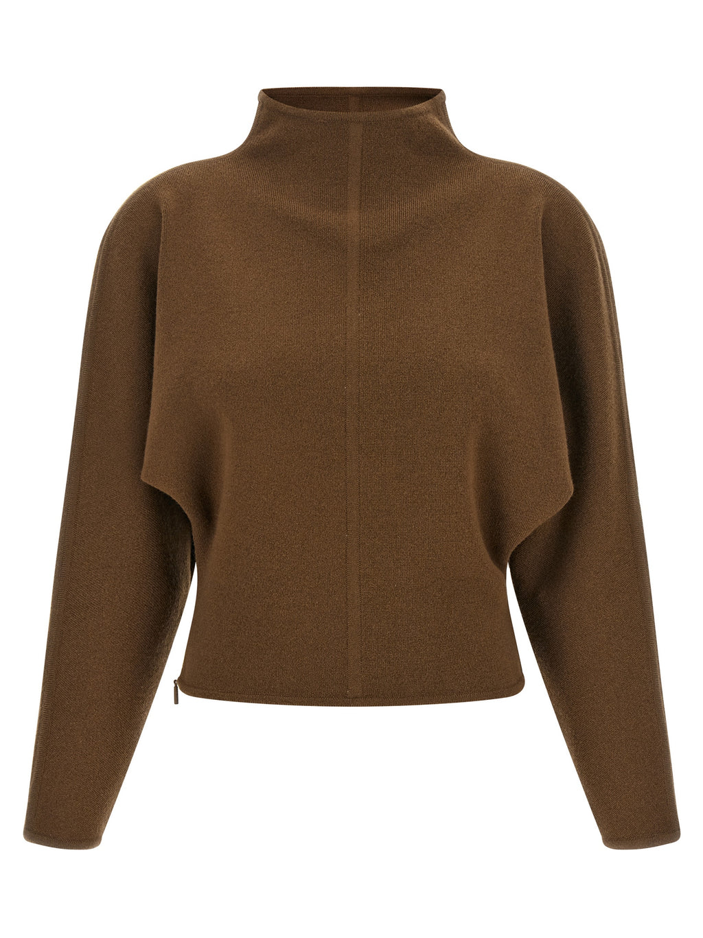 Max Mara Brown Virgin Wool Cardigan