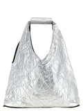 MM6 Maison Margiela Silver Polyethylene Tote Bag