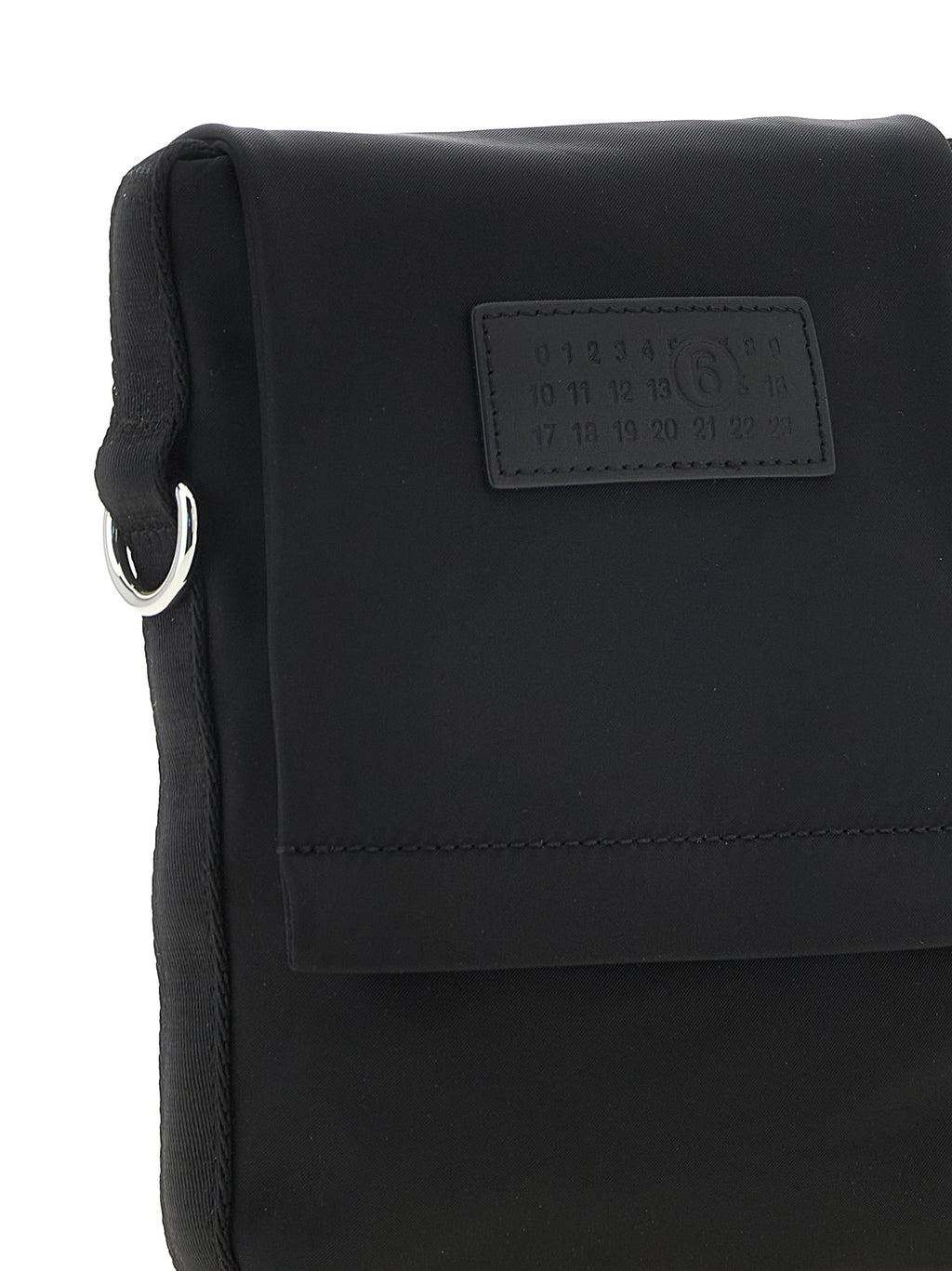 MM6 Maison Margiela Black Polyamide Crossbody Bag
