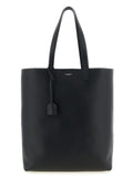 Saint Laurent Black Calfskin Tote Bag