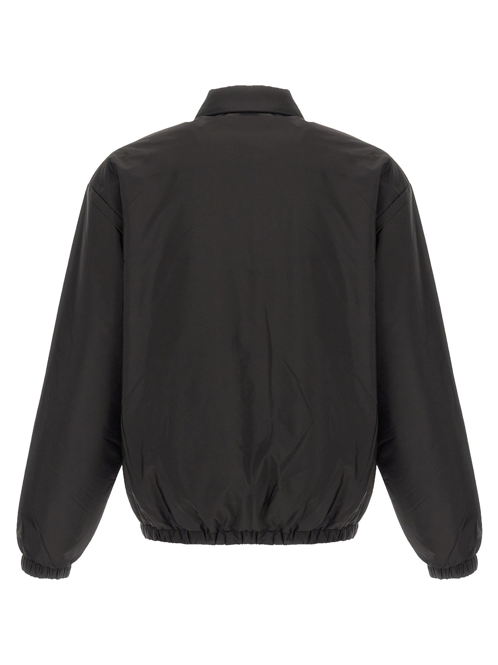 Prada Black Recycled Polyamide Full-Length Jacket