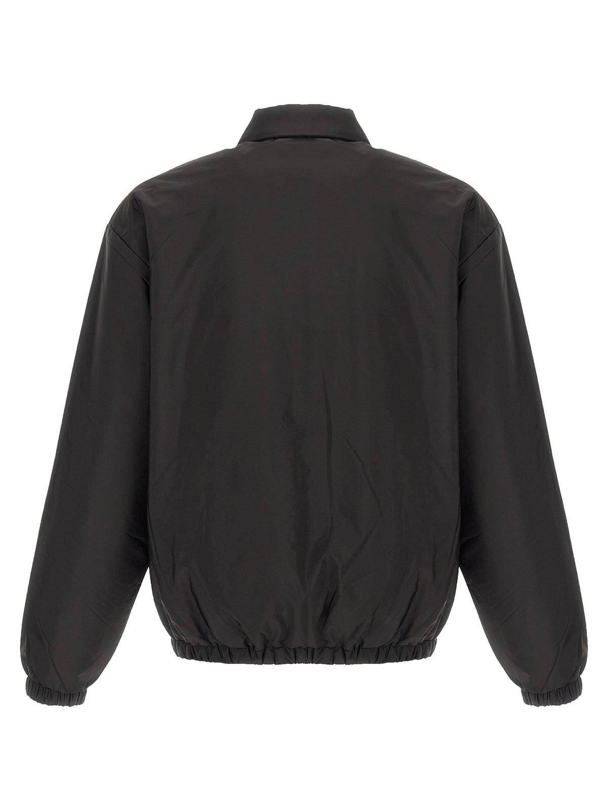 Prada Black Recycled Polyamide Full-Length Jacket