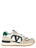 Valentino Garavani Multicolor Calfskin Athletic Sneakers