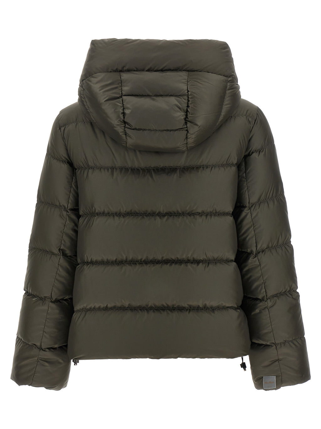 Max Mara Bicolor Polyester Full-Length Jacket