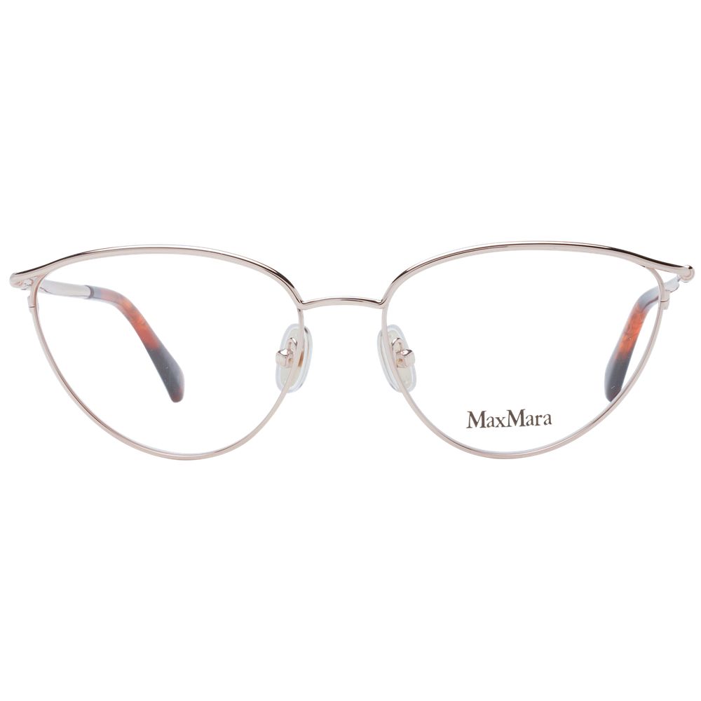 Max Mara Rose Gold Metal Glasses (Frames)