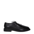 Max Mara Black Leather Oxfords And Derbies