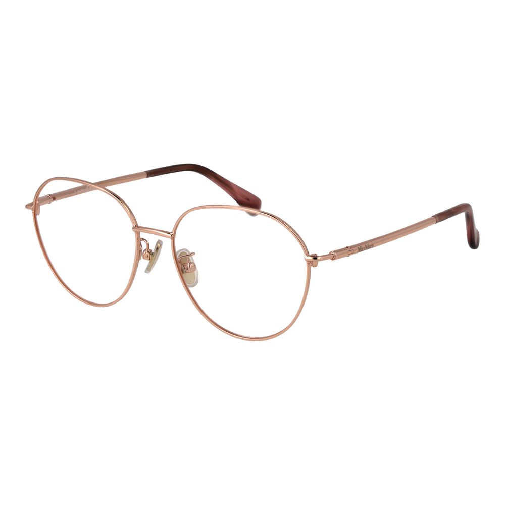 Max Mara Rose Gold Metal Glasses (Frames)
