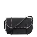 Valentino Garavani Black Leather Crossbody Bag